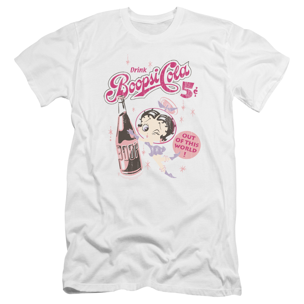 Betty Boop Boopsi Cola - Men's Premium Slim Fit T-Shirt