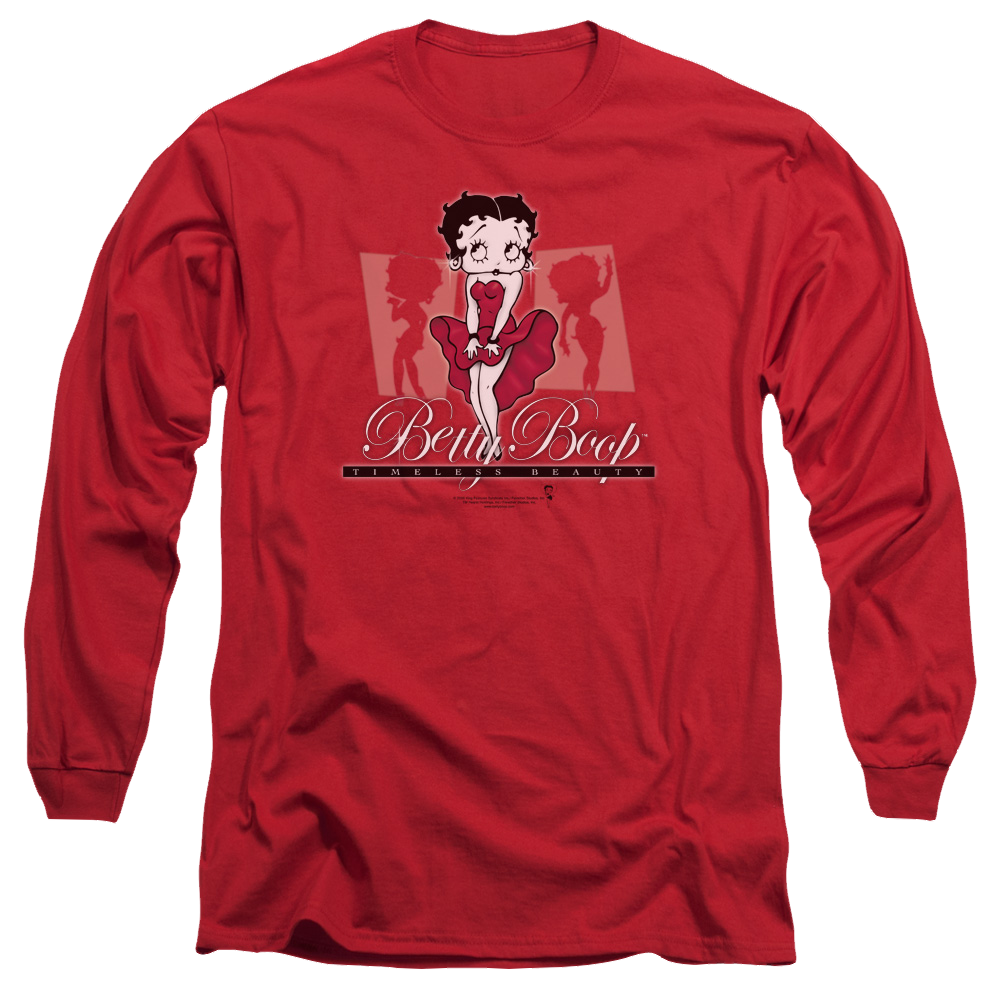 Betty Boop Timeless Beauty - Men's Long Sleeve T-Shirt