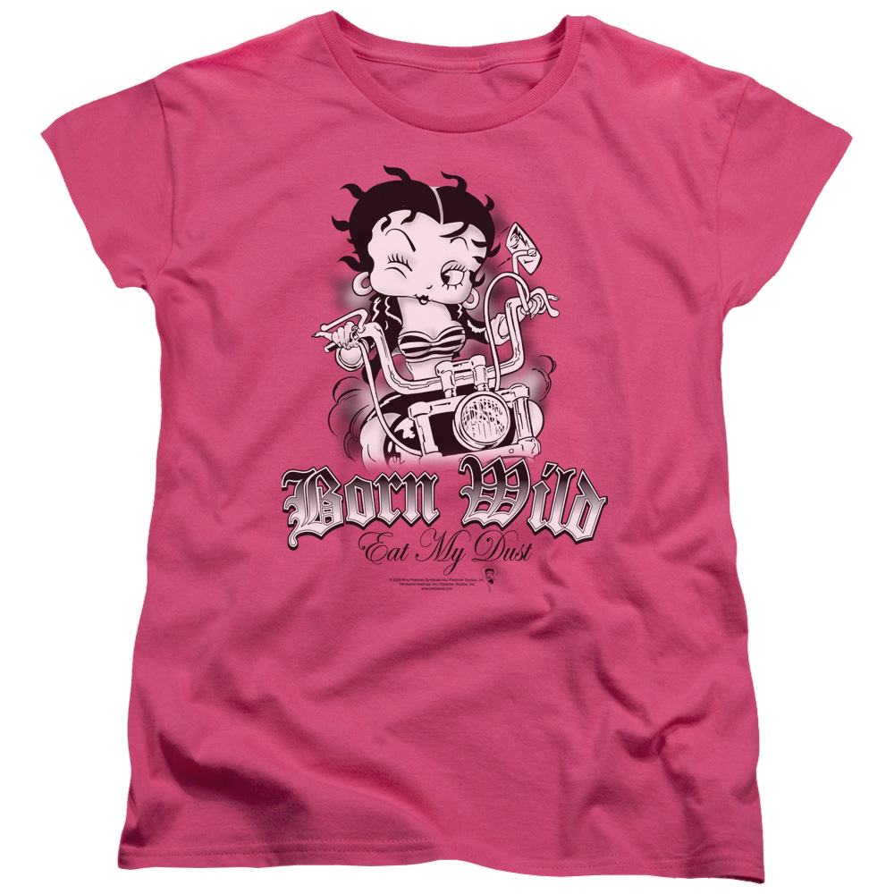 Betty Boop Born Wild - Women's T-Shirt