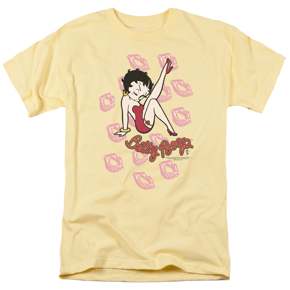 Betty Boop Kisses - Men's Regular Fit T-Shirt