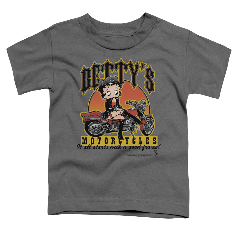 Betty Boop Bettys Motorcycles - Toddler T-Shirt