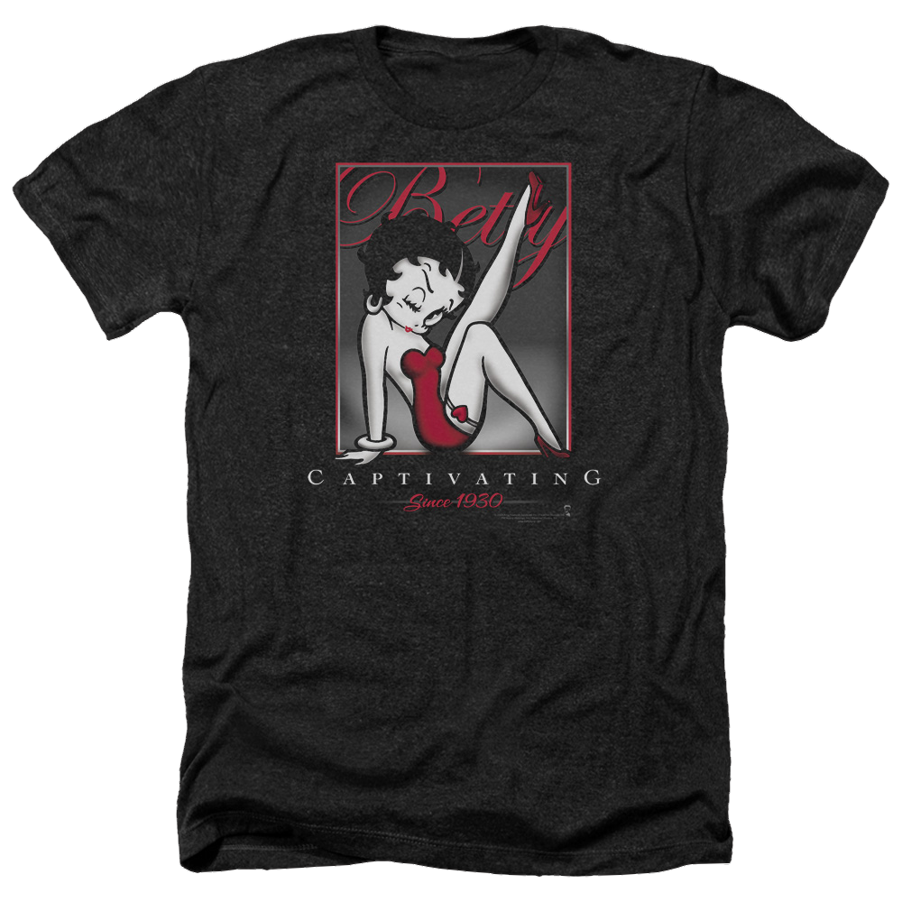 Betty Boop Captivating - Men's Heather T-Shirt