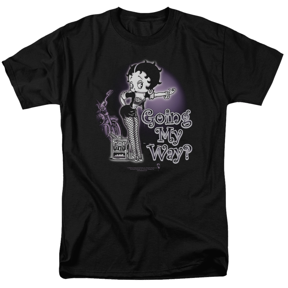 Betty Boop My Way - Men's Regular Fit T-Shirt