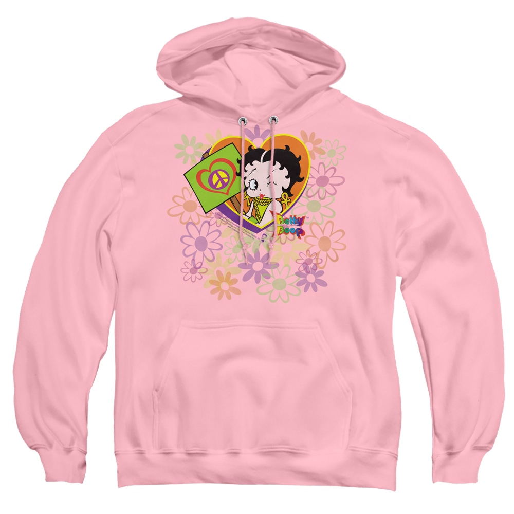 Betty Boop Peace Love And Boop - Pullover Hoodie