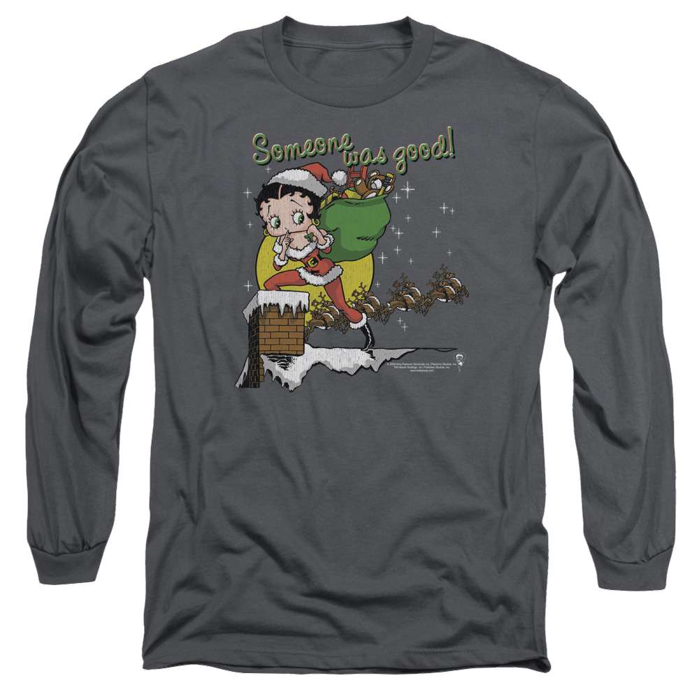 Betty Boop Chimney - Men's Long Sleeve T-Shirt