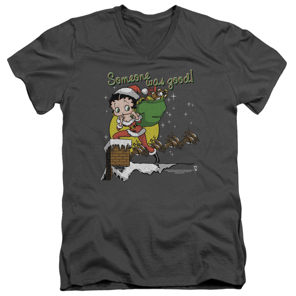 Betty Boop Chimney - Men's V-Neck T-Shirt