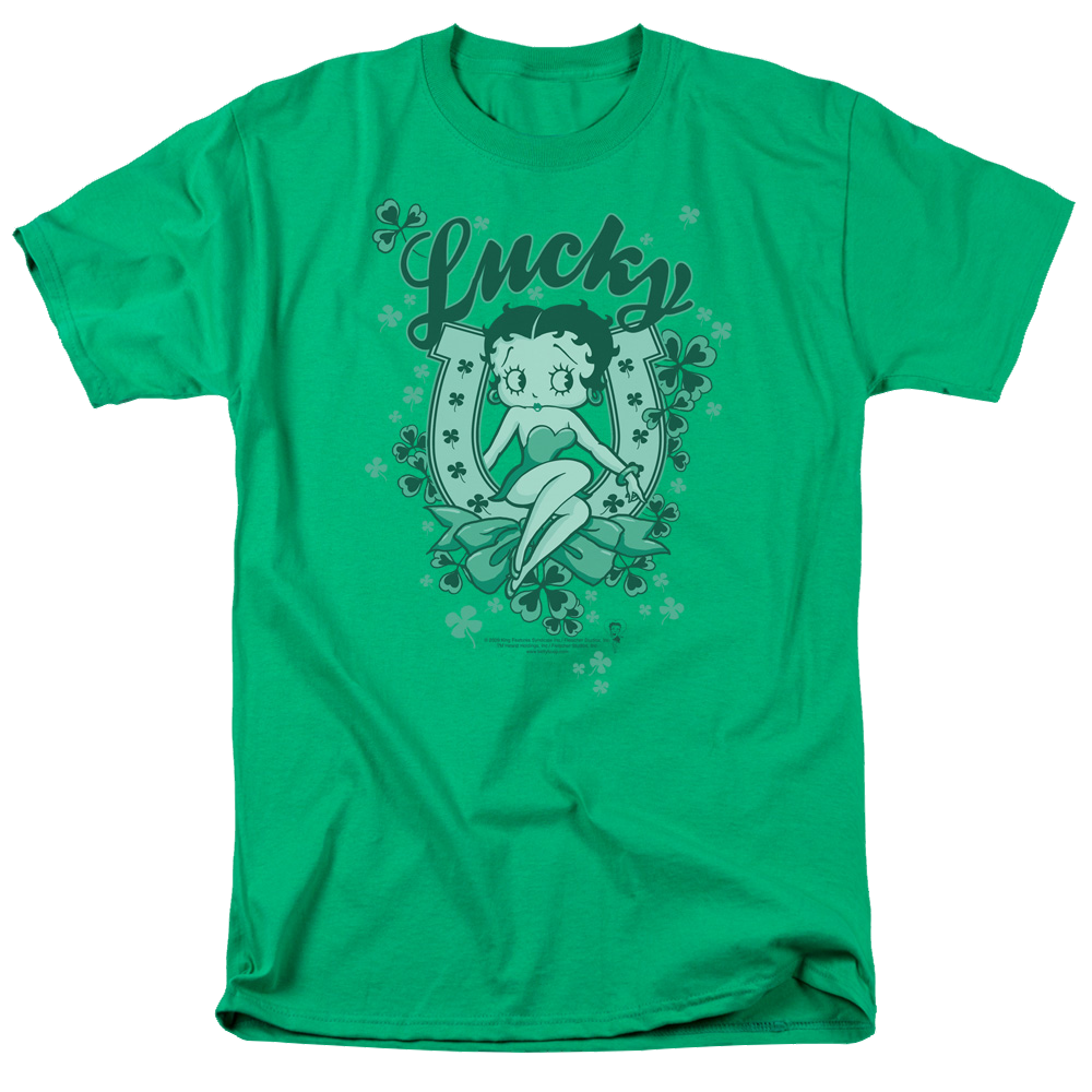Betty Boop Lucky Boop - Men's Regular Fit T-Shirt