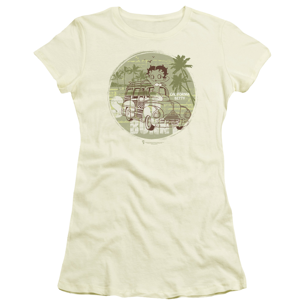 Betty Boop California - Juniors T-Shirt