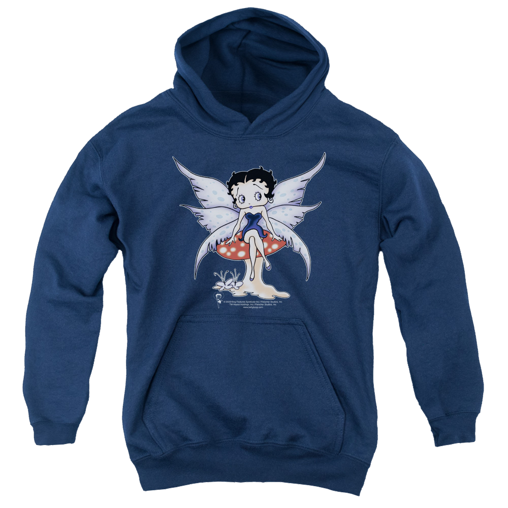 Betty Boop Mushroom Fairy - Youth Hoodie