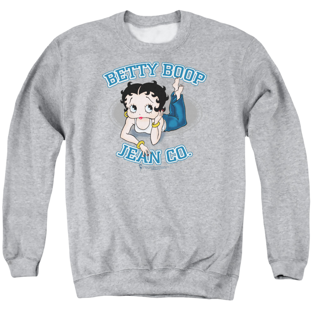 Betty Boop Jean Co - Men's Crewneck Sweatshirt