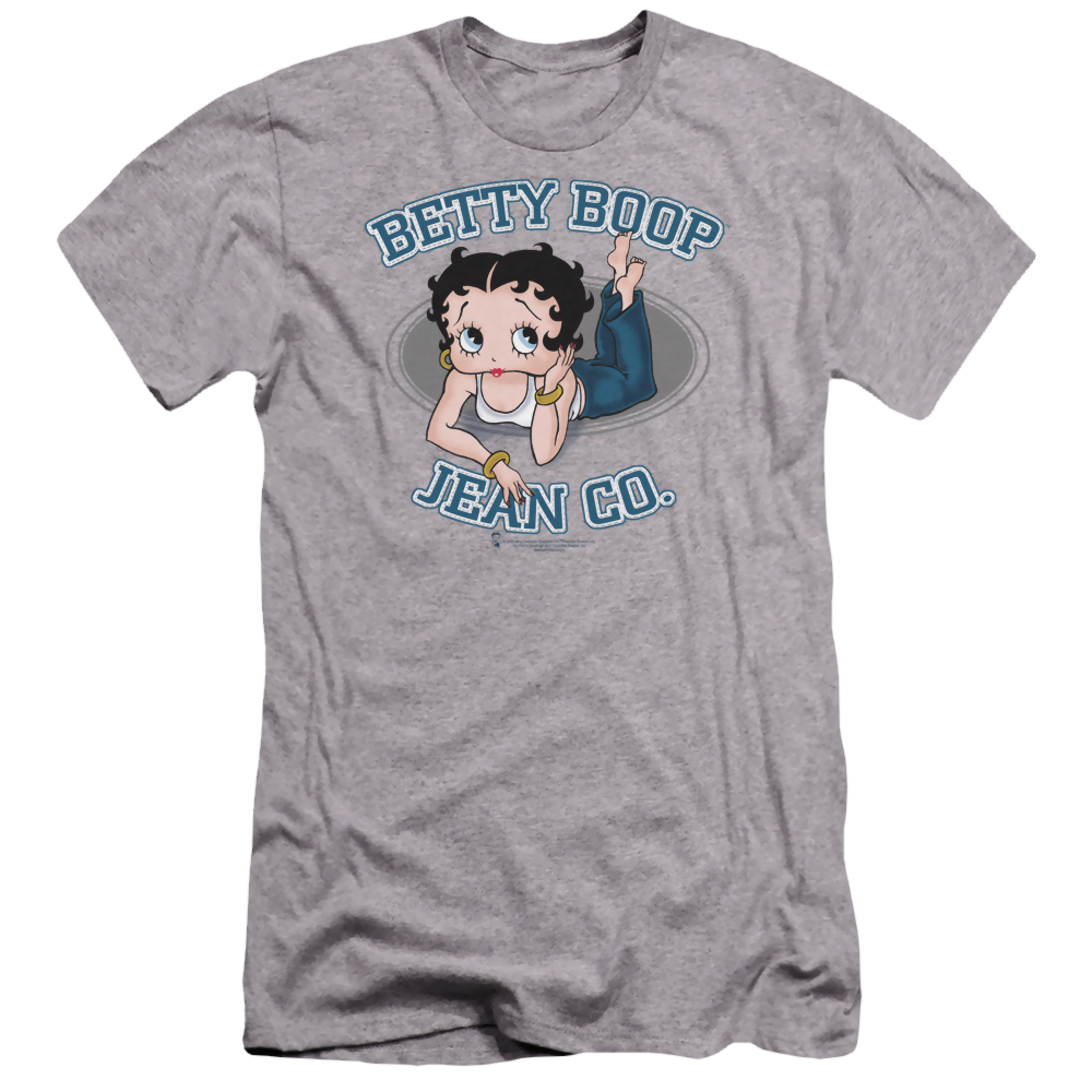Betty Boop Jean Co - Men's Premium Slim Fit T-Shirt
