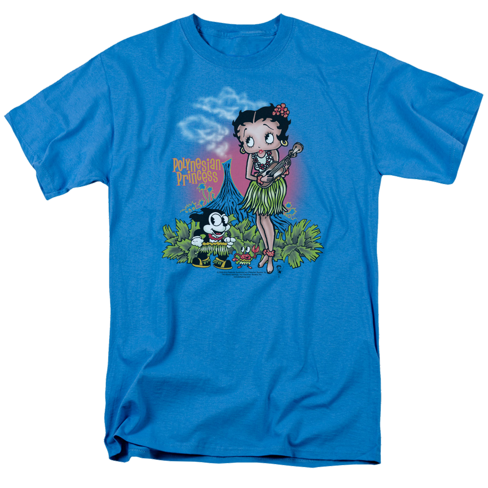 Betty Boop Polynesian Princess - Men's Regular Fit T-Shirt