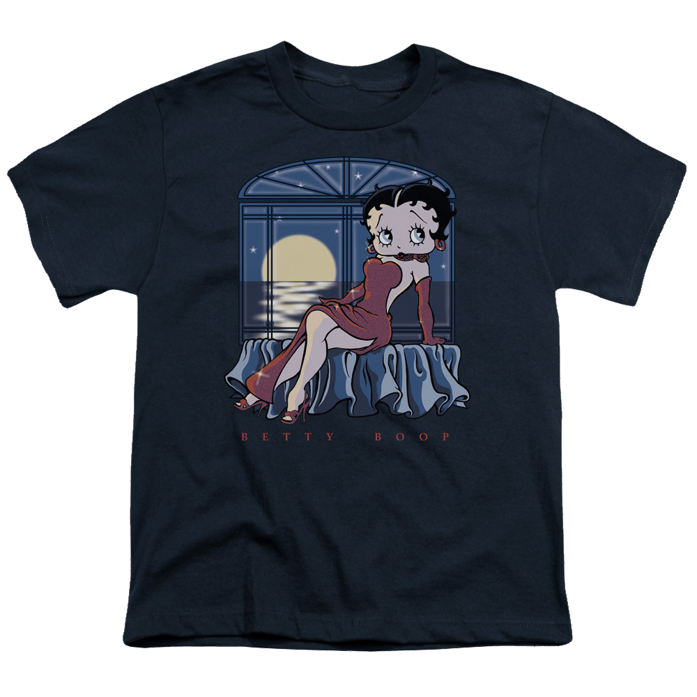 Betty Boop Moonlight - Youth T-Shirt