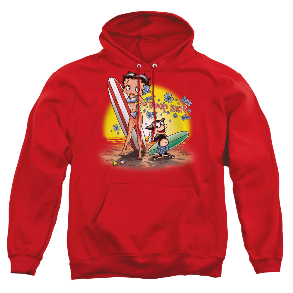Betty Boop Surf - Pullover Hoodie