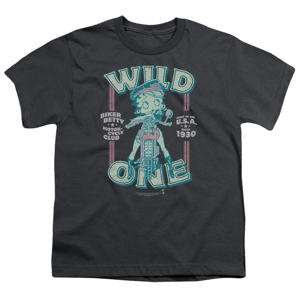 Betty Boop Wild One - Youth T-Shirt