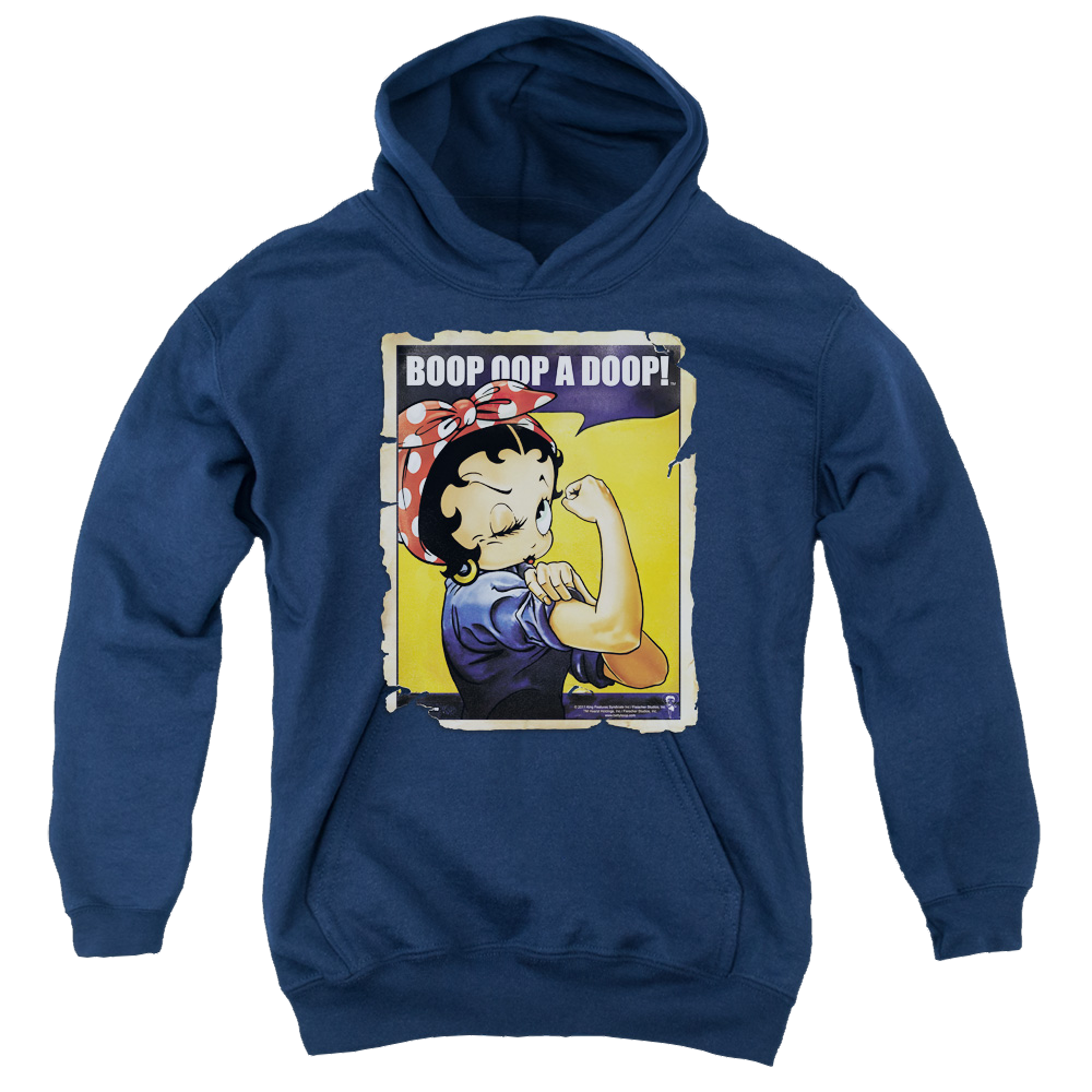 Betty Boop Power - Youth Hoodie
