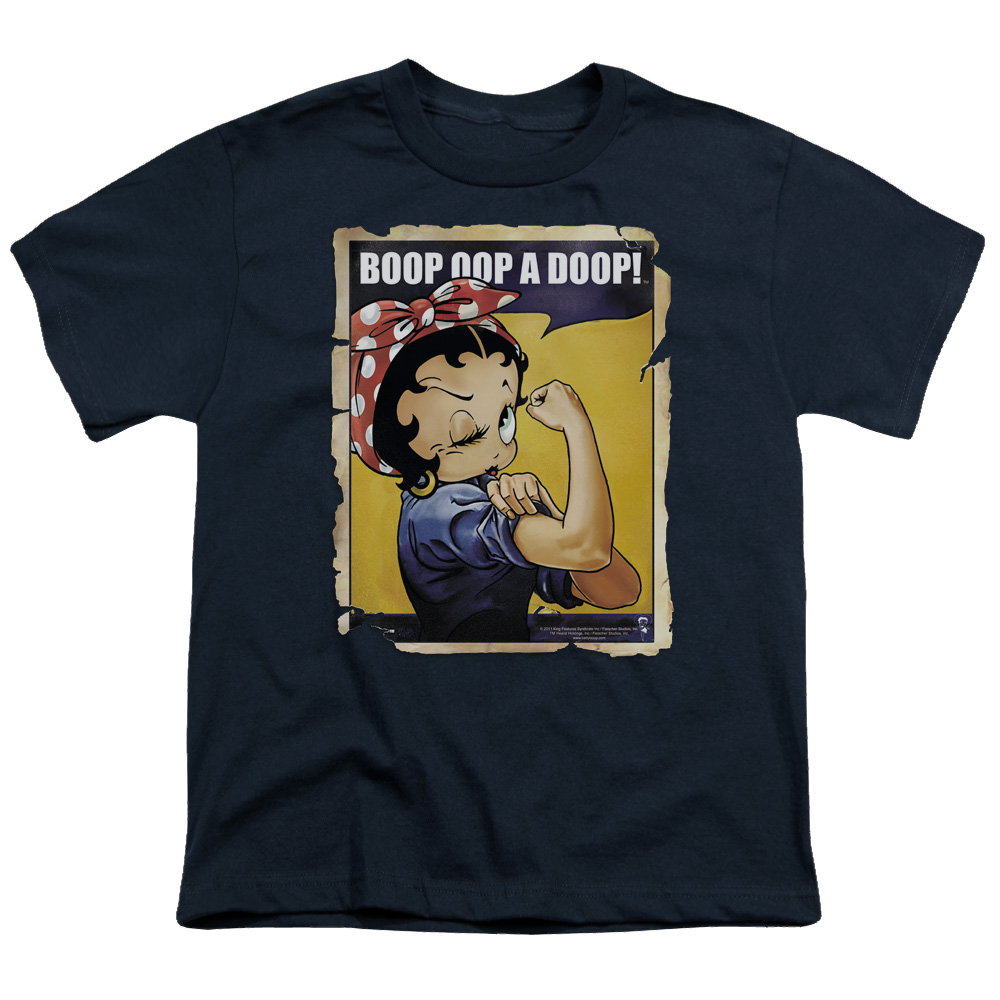 Betty Boop Power - Youth T-Shirt