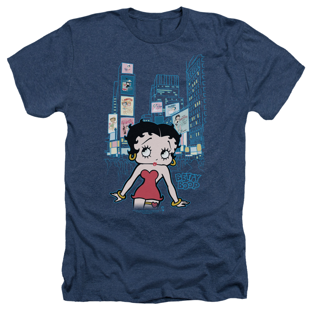 Betty Boop Square - Men's Heather T-Shirt