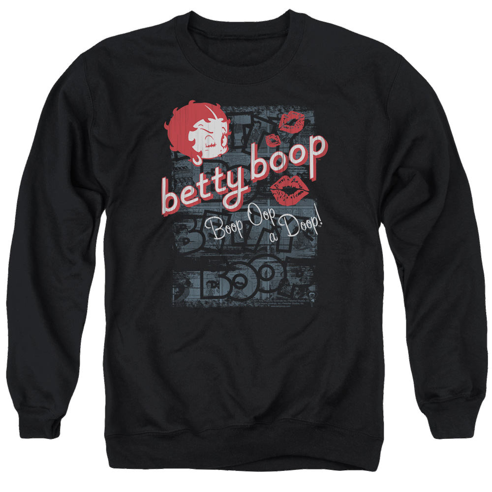 Betty Boop Boop Oop - Men's Crewneck Sweatshirt
