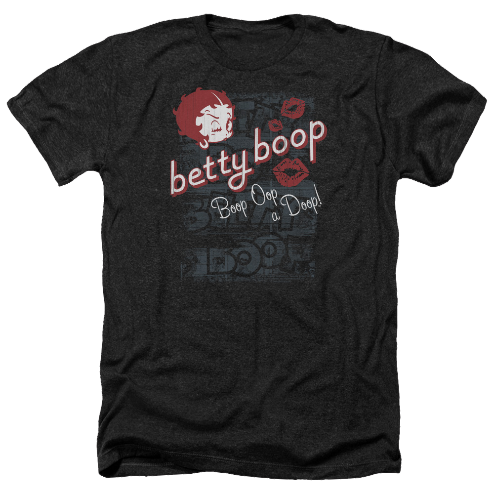 Betty Boop Boop Oop - Men's Heather T-Shirt