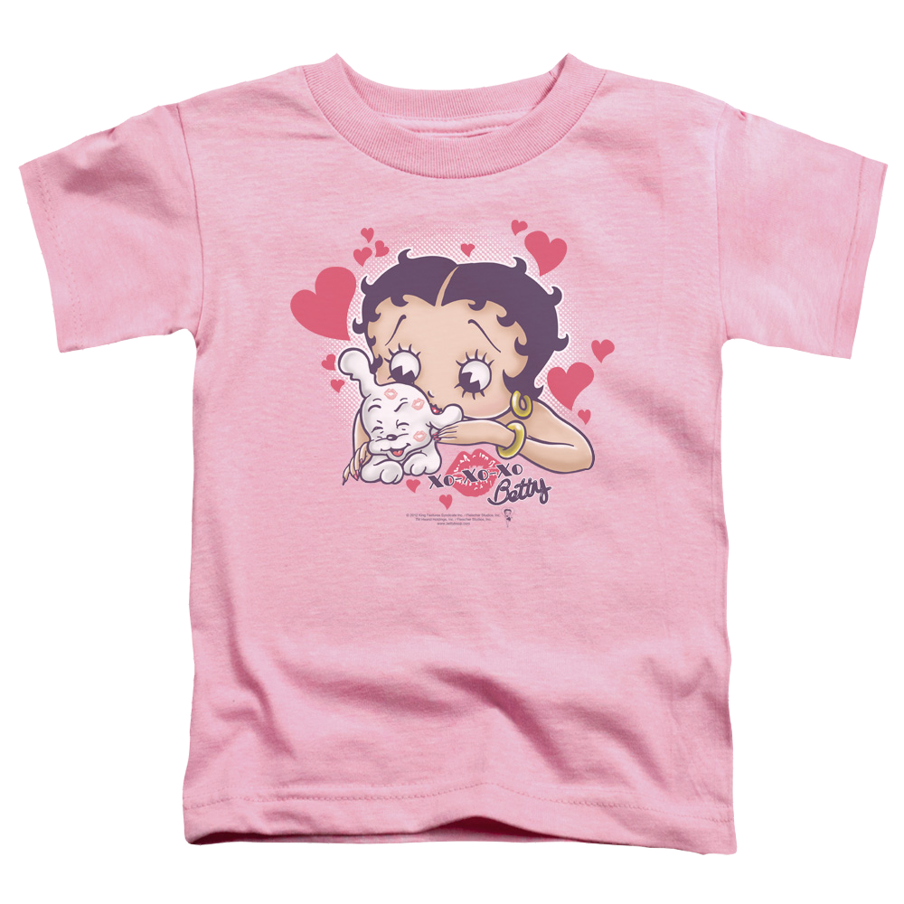 Betty Boop Puppy Love - Toddler T-Shirt