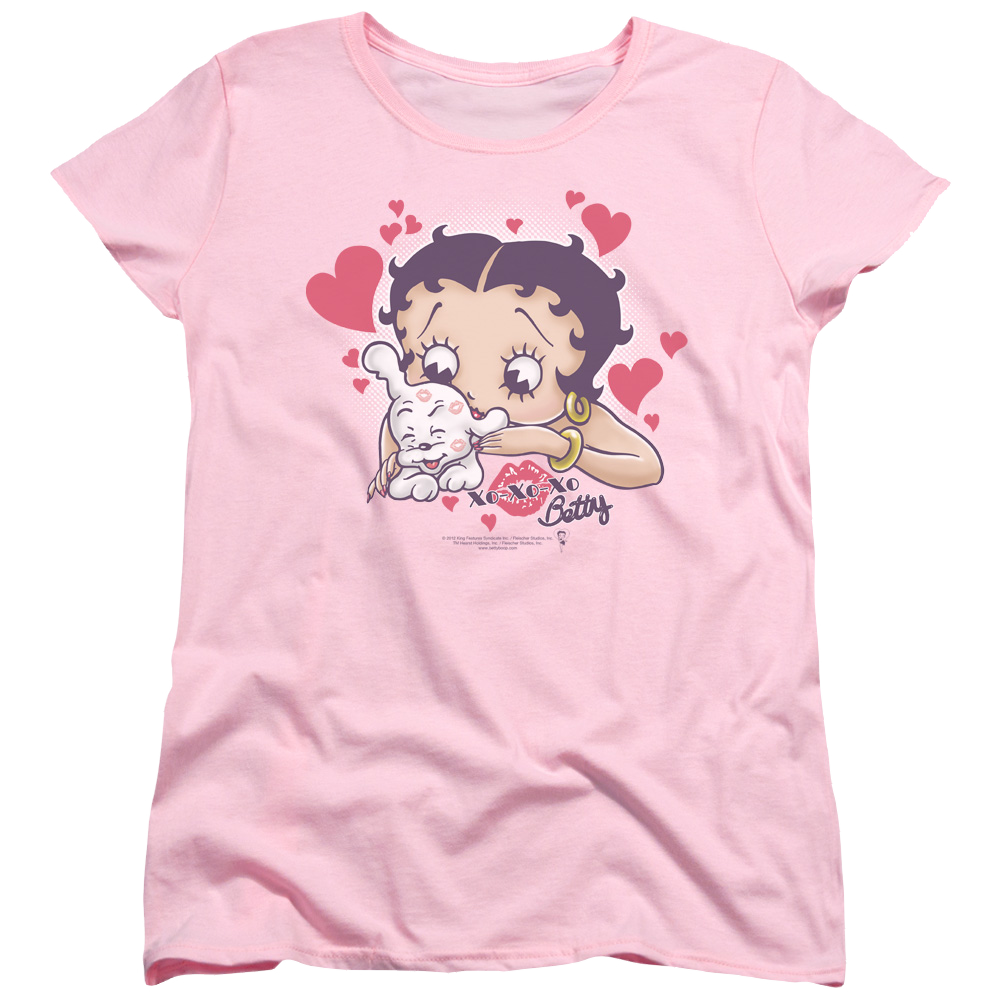Betty Boop Puppy Love - Women's T-Shirt
