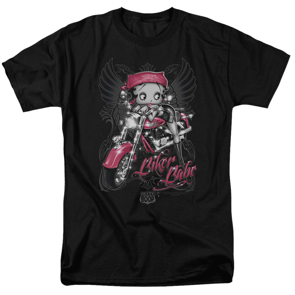 Betty Boop Biker Babe - Men's Regular Fit T-Shirt