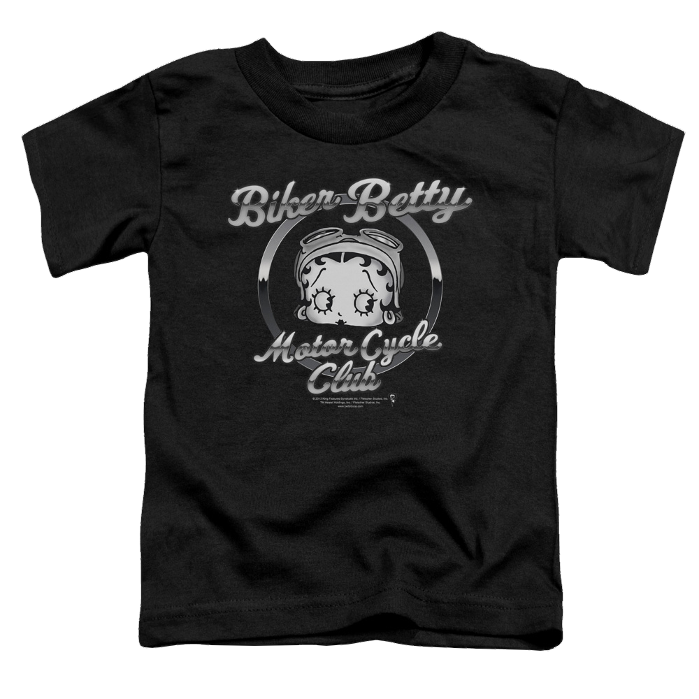 Betty Boop Chromed Logo - Toddler T-Shirt