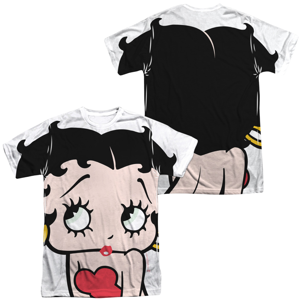 Betty Boop Big Boop Head (Front/Back Print) - Men's All-Over Print T-Shirt
