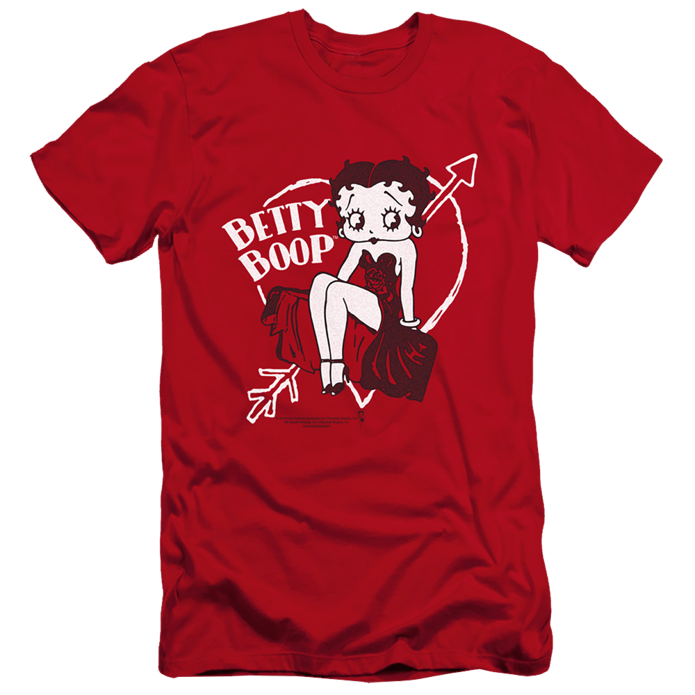 Betty Boop Lover Girl - Men's Premium Slim Fit T-Shirt