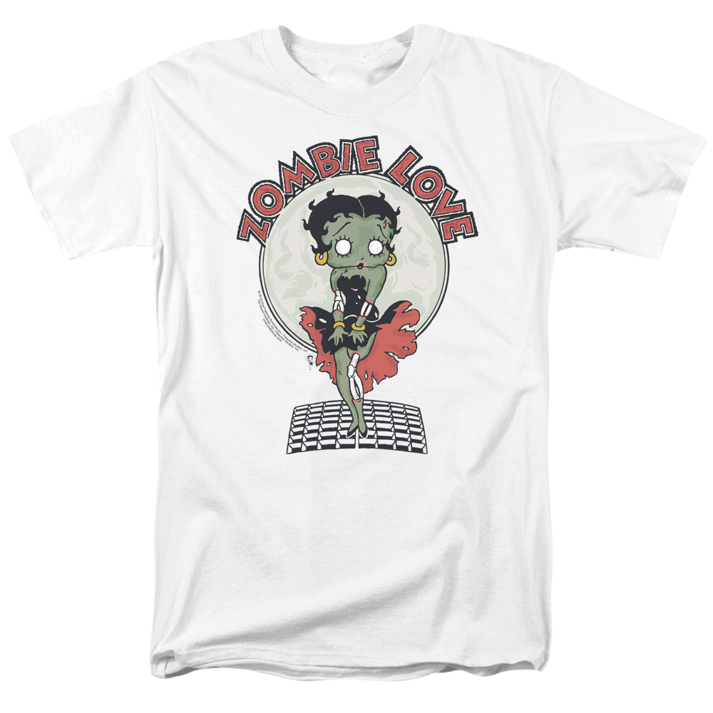 Betty Boop Breezy Zombie Love - Men's Regular Fit T-Shirt