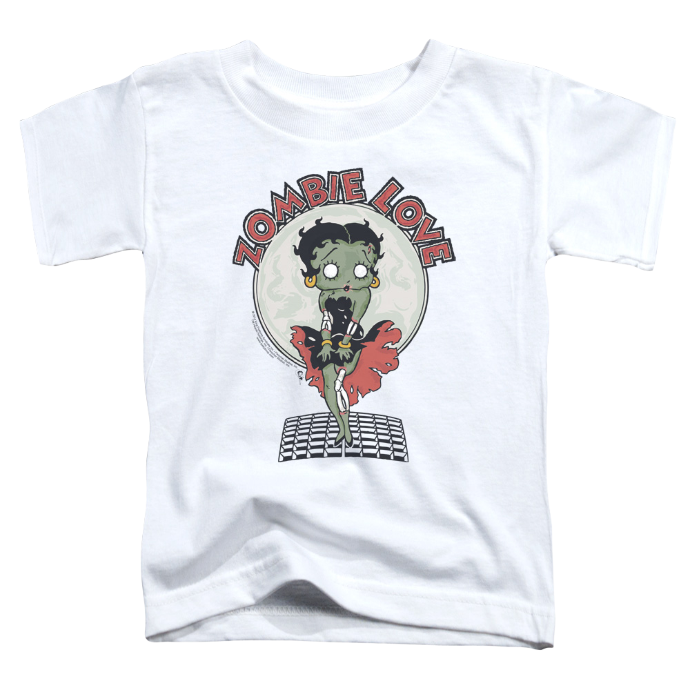 Betty Boop Breezy Zombie Love - Toddler T-Shirt