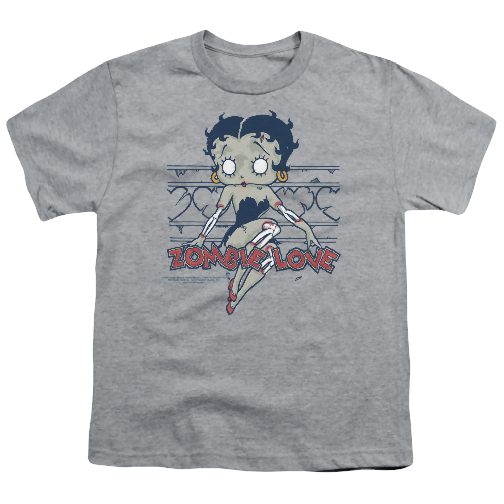 Betty Boop Zombie Pinup - Kid's T-Shirt