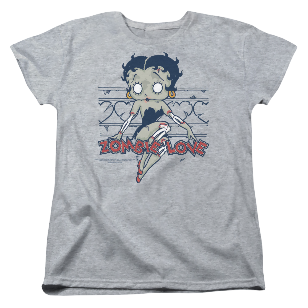 Betty Boop Zombie Pinup - Women's T-Shirt