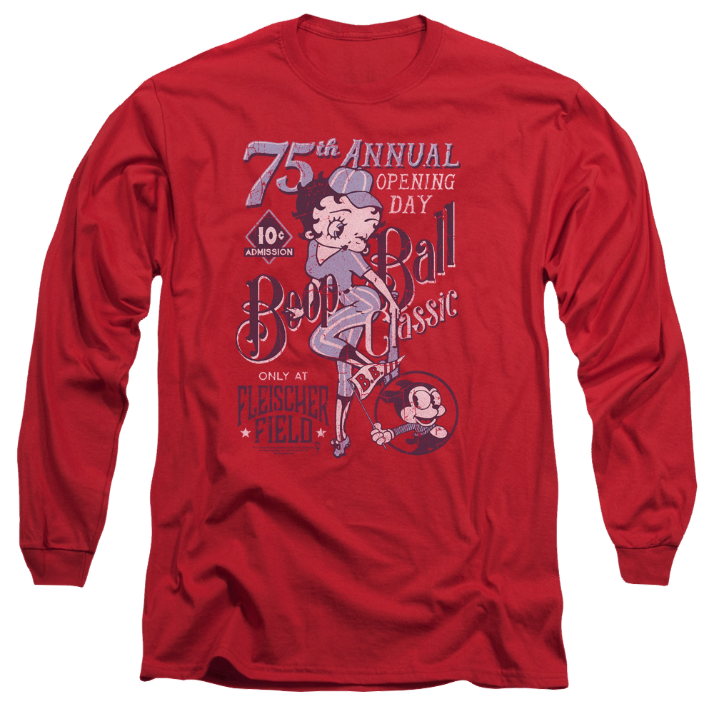 Betty Boop Boop Ball - Men's Long Sleeve T-Shirt
