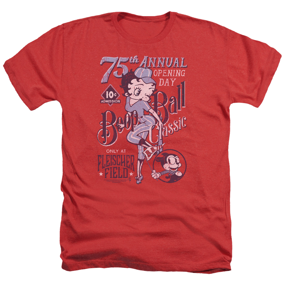 Betty Boop Boop Ball - Men's Heather T-Shirt