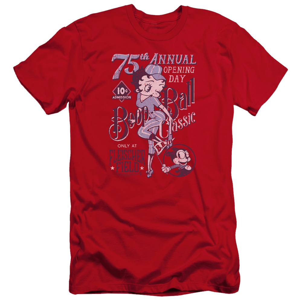 Betty Boop Boop Ball - Men's Premium Slim Fit T-Shirt