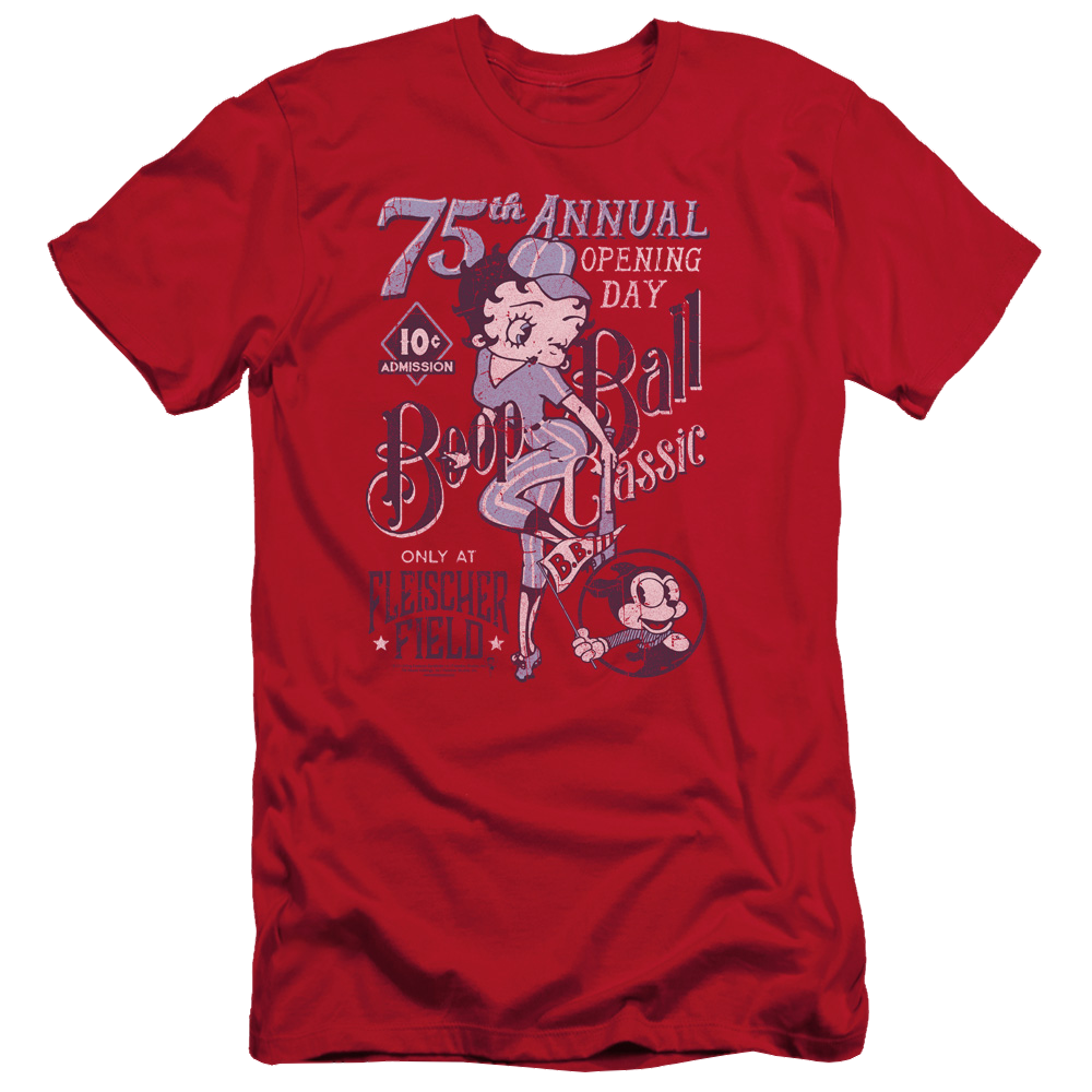 Betty Boop Boop Ball - Men's Slim Fit T-Shirt