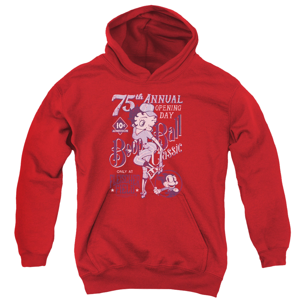 Betty Boop Boop Ball - Youth Hoodie