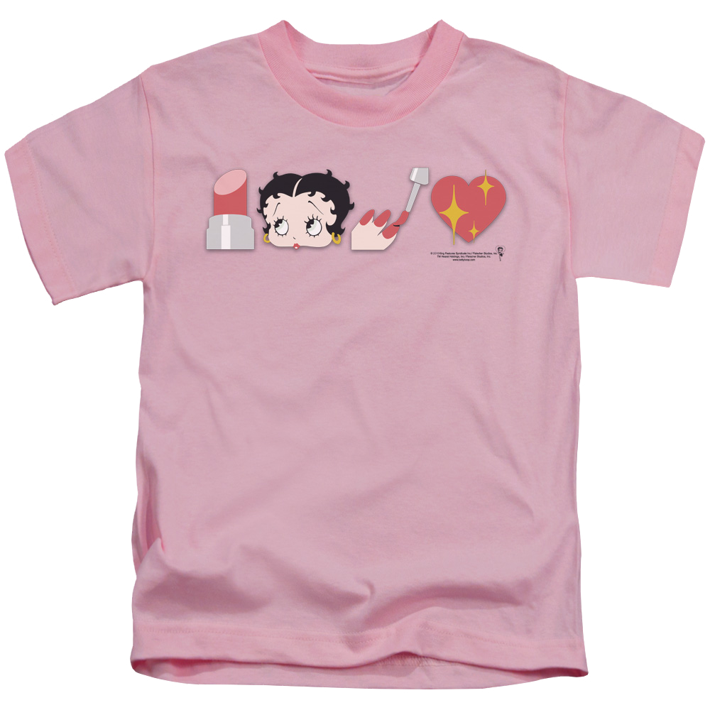 Betty Boop Symbols - Kid's T-Shirt
