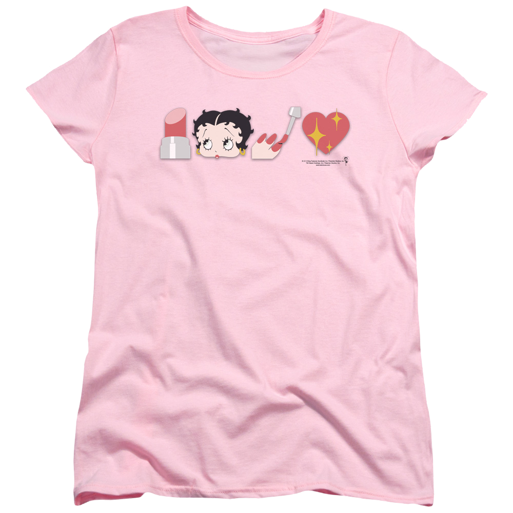 Betty Boop Symbols - Women's T-Shirt