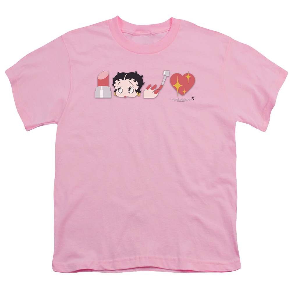 Betty Boop Symbols - Youth T-Shirt