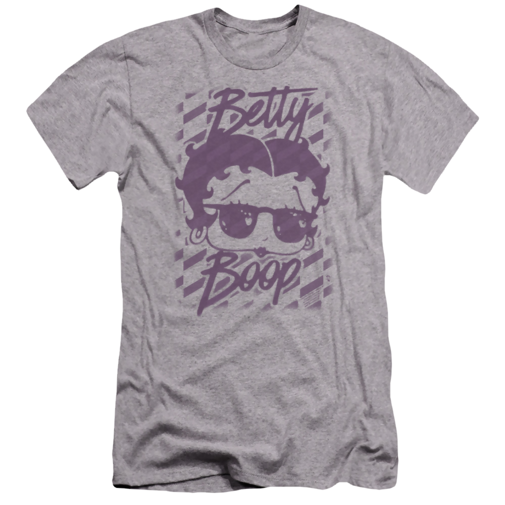 Betty Boop Summer Shades - Men's Premium Slim Fit T-Shirt