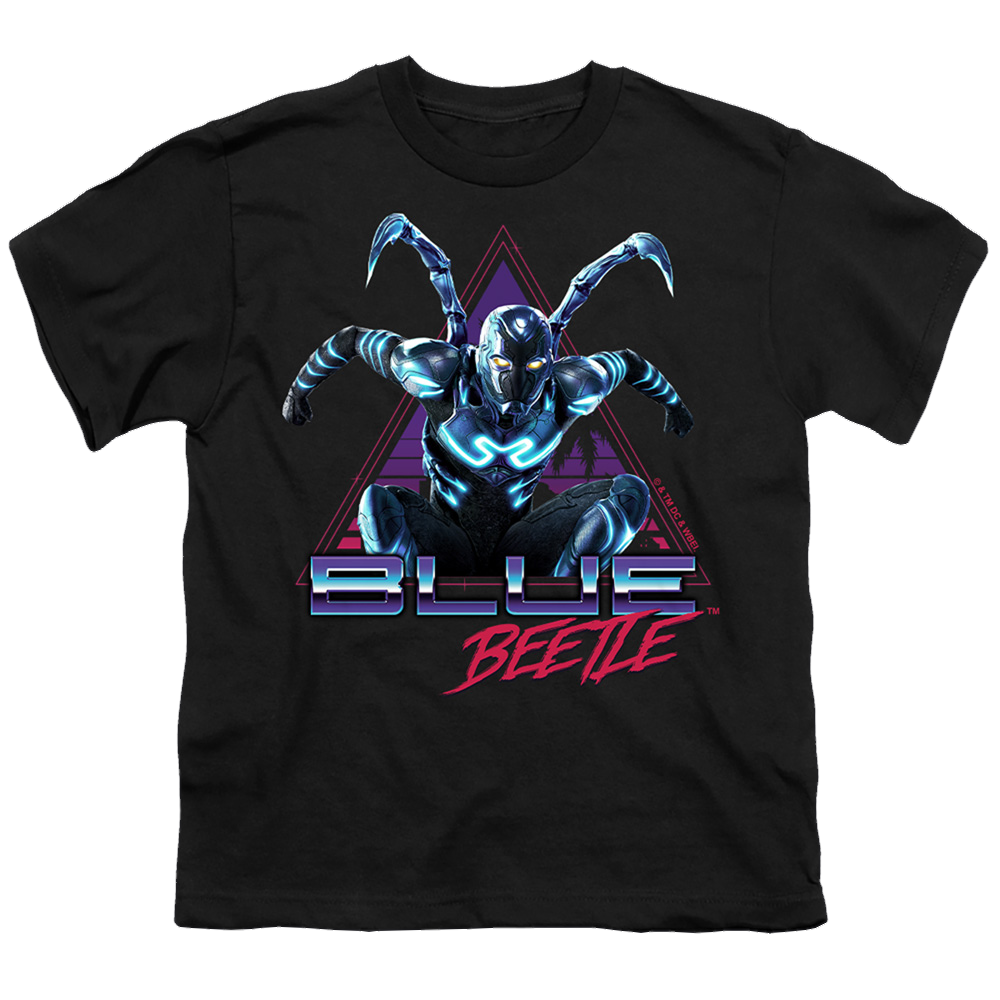 BLUE BEETLE (2023) Leaping Triangle - Youth T-Shirt