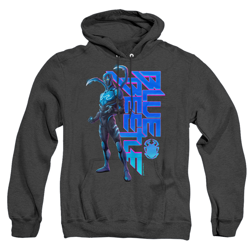 BLUE BEETLE (2023) Standing - Heather Pullover Hoodie