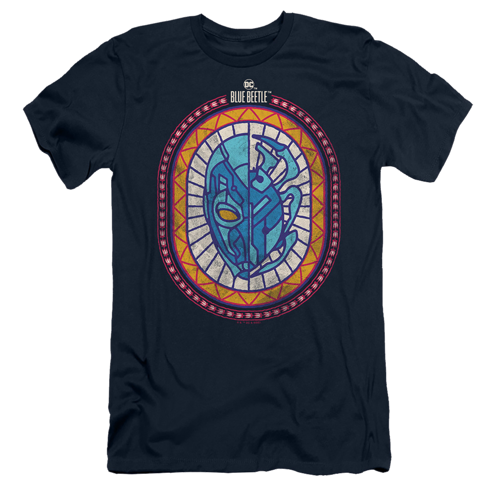 BLUE BEETLE (2023) Reyes Courage - Men's Slim Fit T-Shirt