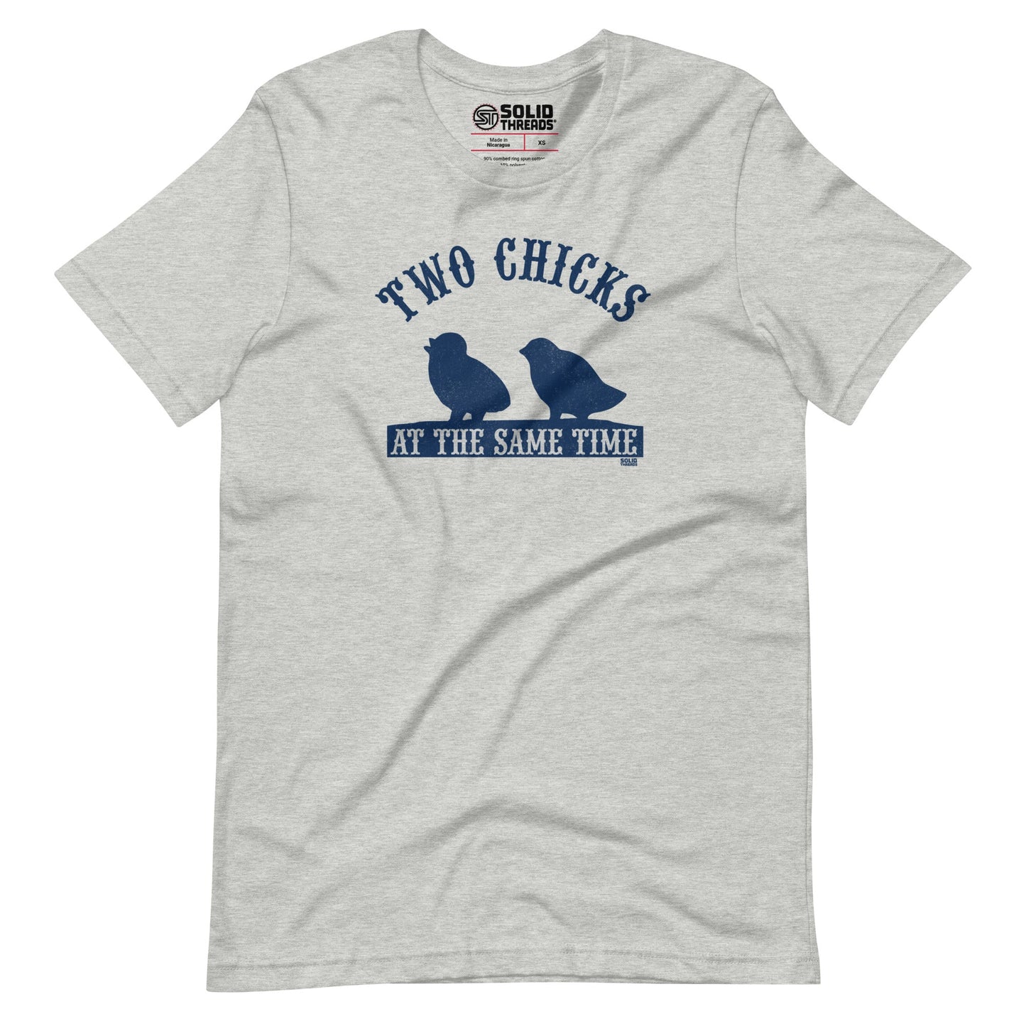 Two Chicks At The Same Time Soft Style T-Shirt