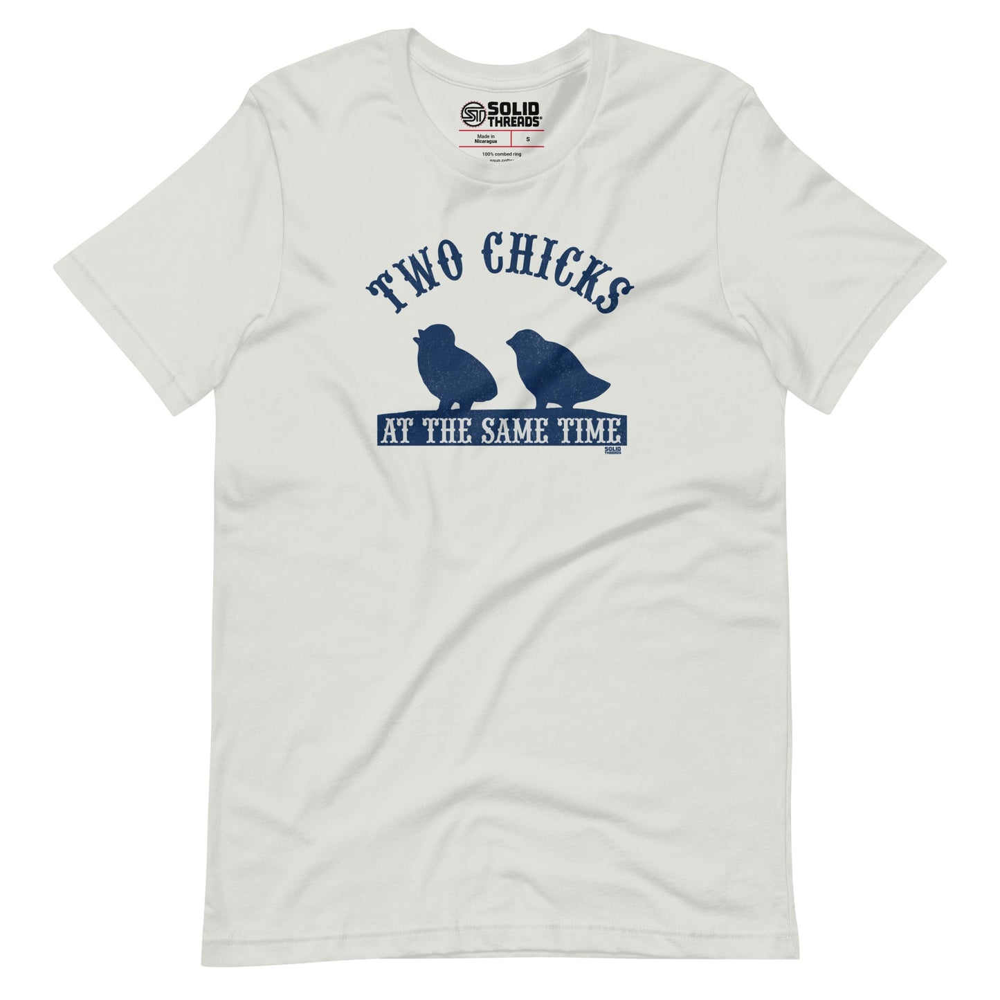 Two Chicks At The Same Time Soft Style T-Shirt