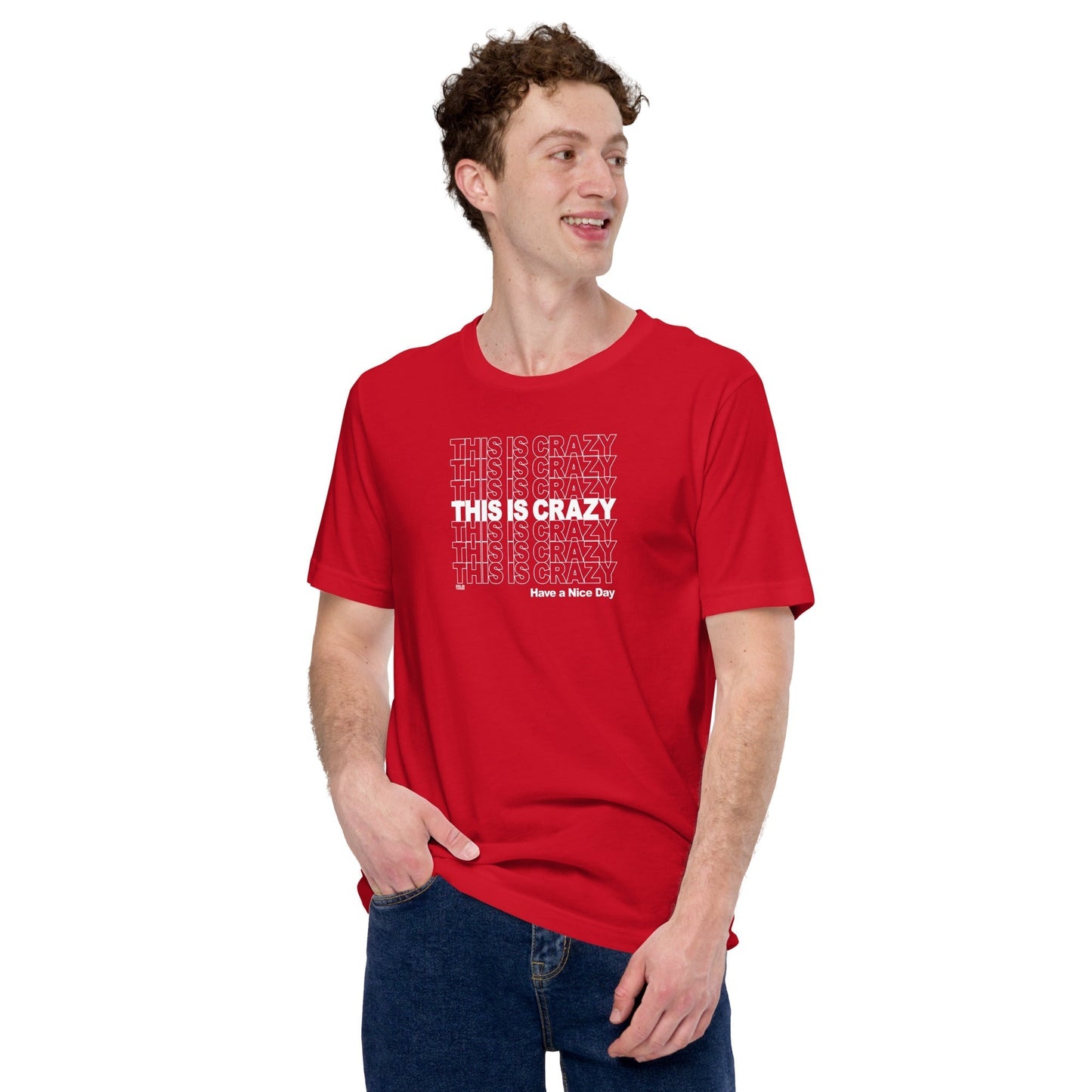 This is Crazy, Have a Nice Day Soft Style T-Shirt