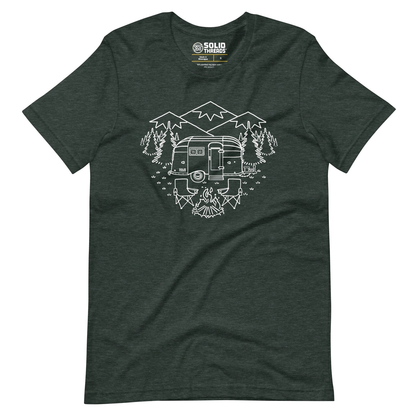 Camp Site Soft Style T-Shirt